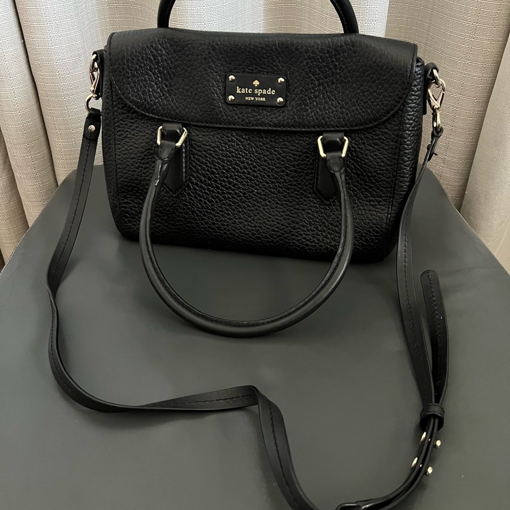 Kate Spade Crossbody Satchel Black